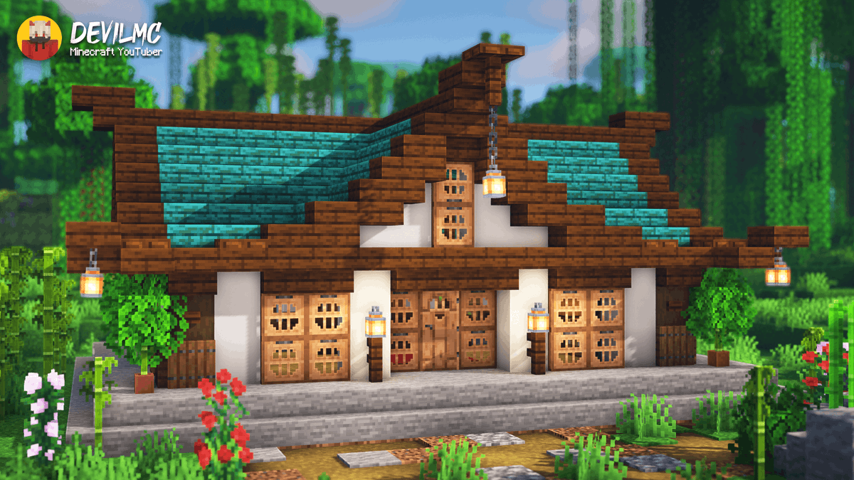 ThatMCDevil's tweet photo. A small Japanese Survival House 🇯🇵
#minecraft #Minecraftbuilds #minecraft建築コミュ #Minecraft軍事部 
Check out the tutorial here: https://t.co/LFSCCpUxve https://t.co/6wNBL3l3PX