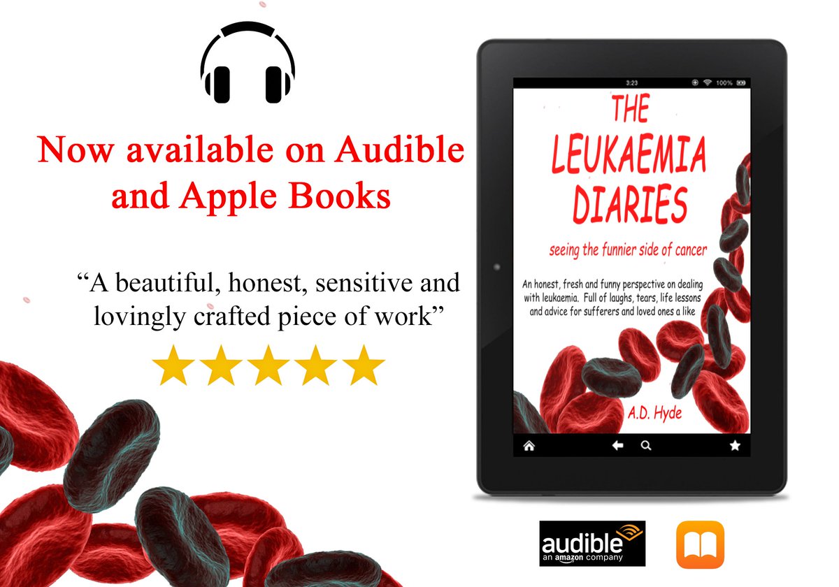 My first Audio Book is now available on Audible and Apple Books. 😀 #audiobook #Leukaemia
audible.co.uk/pd/B09TFLTLM5/…