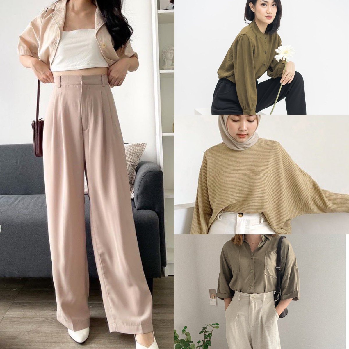 reviewhaul's tweet photo. inspirasi outfit office look santai

- a thread - https://t.co/Ne1a6wOkcz