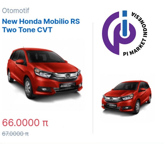 PiInnovationX's tweet photo. 😱📈66 Pi = 11,538$ = Honda Mobilio
According to this Price The 1 Pi Value is 174$.
1 Pi = 174$..
What is your thoughts guys please comment about it.
Is it true or fake ?
#PiNetwork #minepi
Pi group➡️https://t.co/IZZa1UNdJu
Pi channel ➡️https://t.co/jMA7Cl2ecj https://t.co/WMNk5jCZAK