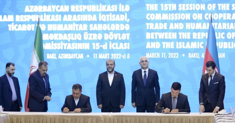 Stratiaz's tweet photo. #Azerbaijan to Establish New #Communication Links with #Iran