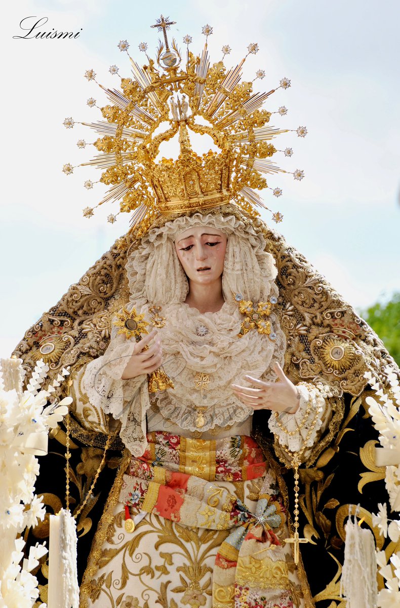 LuismiMartin2's tweet photo. ¿Quien aromó de nardo tu belleza con la sangre mas limpia de Triana?
¿Quién doró tu dolor, quién hizo humana esa pálida piel, esa tristeza?

María Santísima de la Estrella, traslado de vuelta a su capilla, Sevilla 2022.

#TDSCofrade #SSantaSevilla22 #laestrella #estrelladetriana https://t.co/o85J0iu403