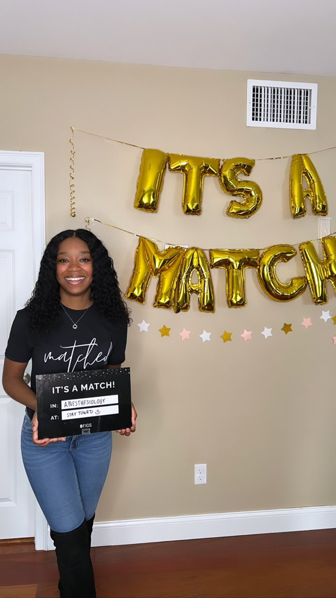 It feels like I have waiting for this moment forever! It’s official, I am going to be an ANESTHESIOLOGIST!!! Looking forward to finding out where my home will be for the next four years! 

#anesthesiology #MedTwitter  #Match2022