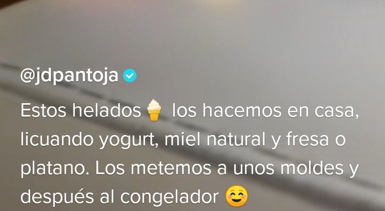 OPantojitas's tweet photo. No se equivocó pero que tierno Juan dando recetas, lo voy a hacer https://t.co/TzU0dHESvS