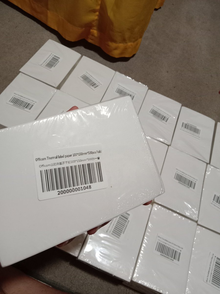 Kulture_PH's tweet photo. 19 packs of 500 pieces waybill stickers arrived. can't wait to pack your albums guys. Unting kembot nalang ✨
#BUB_updates https://t.co/D3y0Vlg8EE