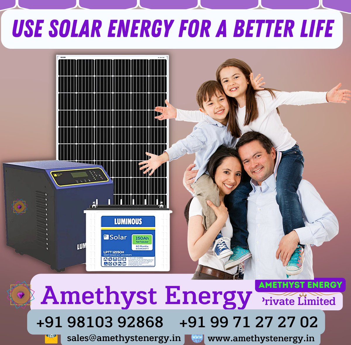 AEPL_delhi's tweet photo. Use green energy stay relaxed from environmental responsibility and healthy life. Because green energy is the future.
#solarrooftop #solarenergy #solarenergysystem #solarenergycompany #amethystenergypvtltd #greenenergysolutions #greenenergy #freeenergy 
We Electrize your Future. https://t.co/Dj2UbYSsi2