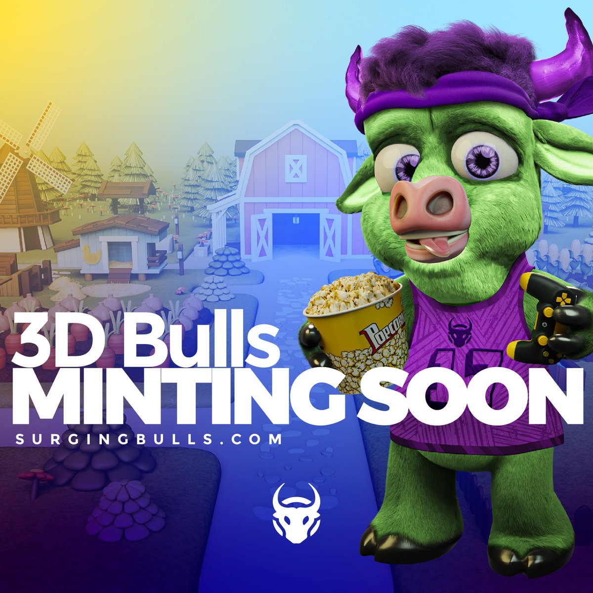 Surging Bulls™️ - Sold Out- Staking Live tweet media