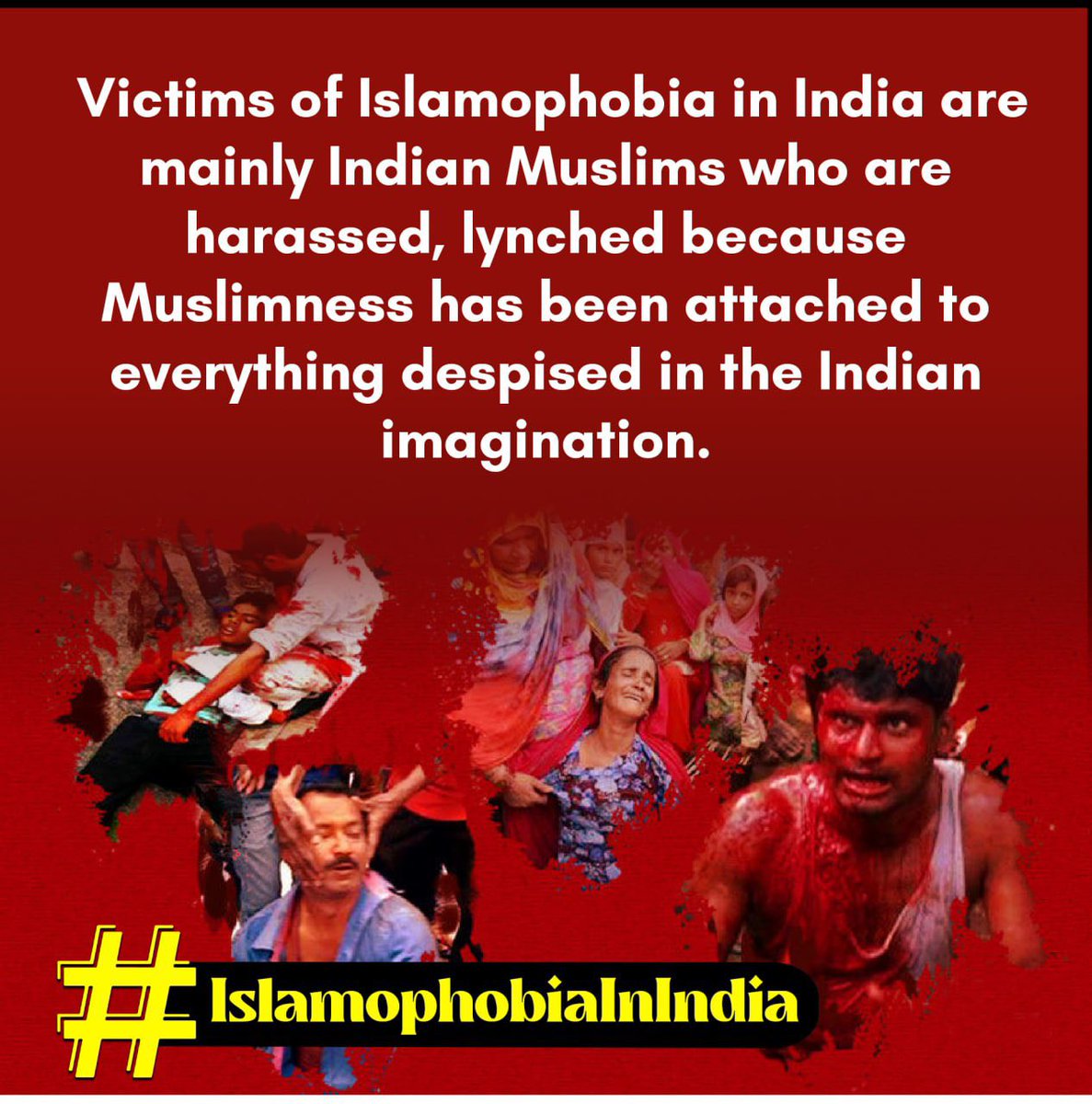 sawad_kallarpe's tweet photo. Media and the Movie industry especially play an important role in creating an Islamophobic atmosphere that further strengthens prejudicial public perception about Muslims. #IslamophobiaInIndia #KashmirFiles https://t.co/N3CjULx794
