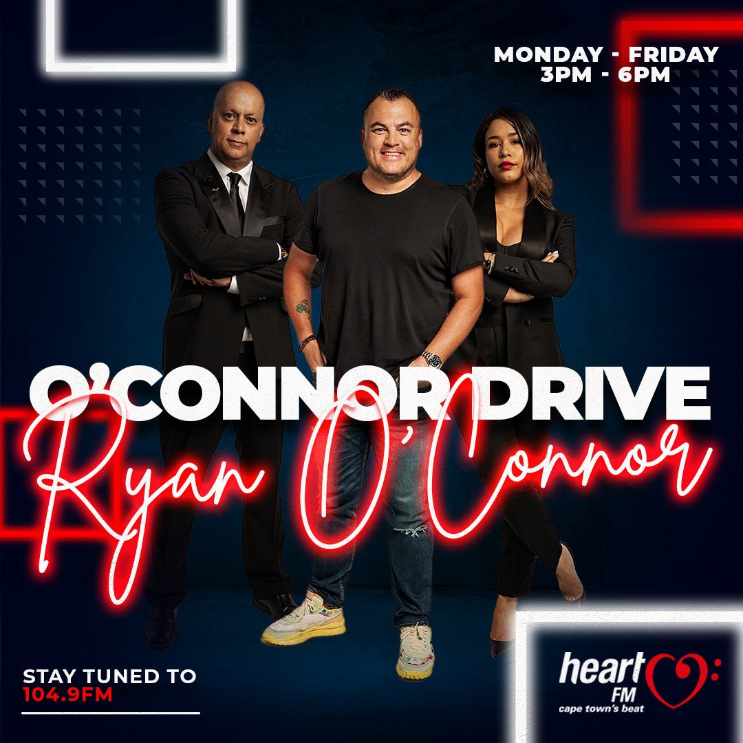Heart1049FM's tweet photo. Gear up with the O’Connor Drive this afternoon! We’ve got loads of entertainment on the way and of course you’re listening to the best of music all the way till 6pm!
Turn up the volume and allow us to do the rest!
#OConnorDrive https://t.co/b5aBjVdH60