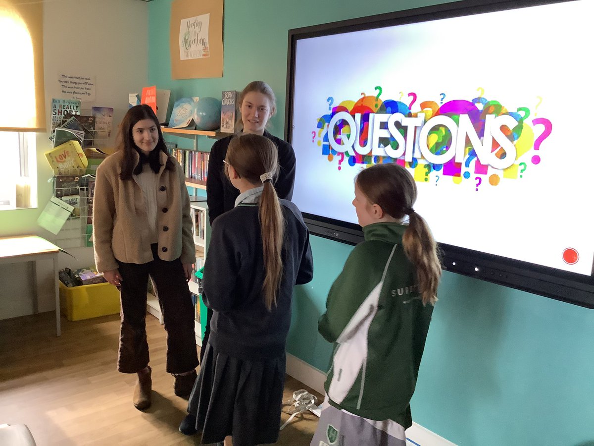 <a href="/SHSScienceDept/">SHS Science</a> What an inspiring morning to start off our STEAM Week with two of our old Girls’ Prep pupils visiting Yr 5 and 6 to talk about their journey from us to now studying for A levels in STEAM subjects at the Senior School #BritishScienceWeek2022