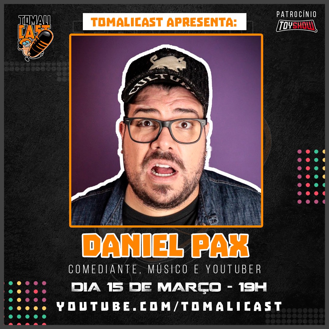 tomalicast's tweet photo. É AMANHÃ, GALERA!!

Estaremos em um bate-papo às 19H com o comediante Daniel Pax, então já anote na sua agenda pra não perder, e aproveite pra se inscrever lá no nosso canal do Youtube: https://t.co/T6wMJx1UWM https://t.co/FIId2hwsbB
