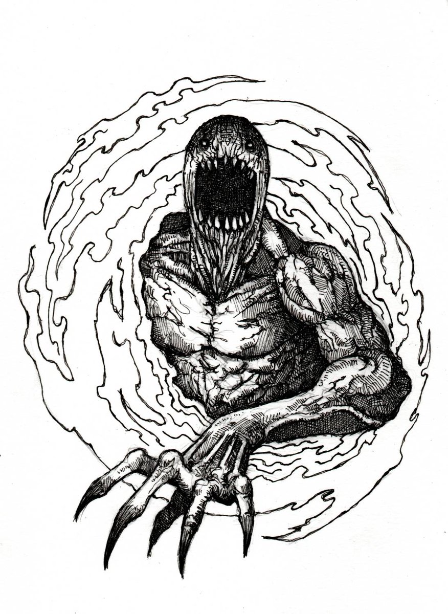 New drop!! 📍💯
Demon from dimension far beyond.
"Dimensional Shambler" 😈🌀 
0.027 $ETH 🪙
x.com/KiratiSatt/sta…