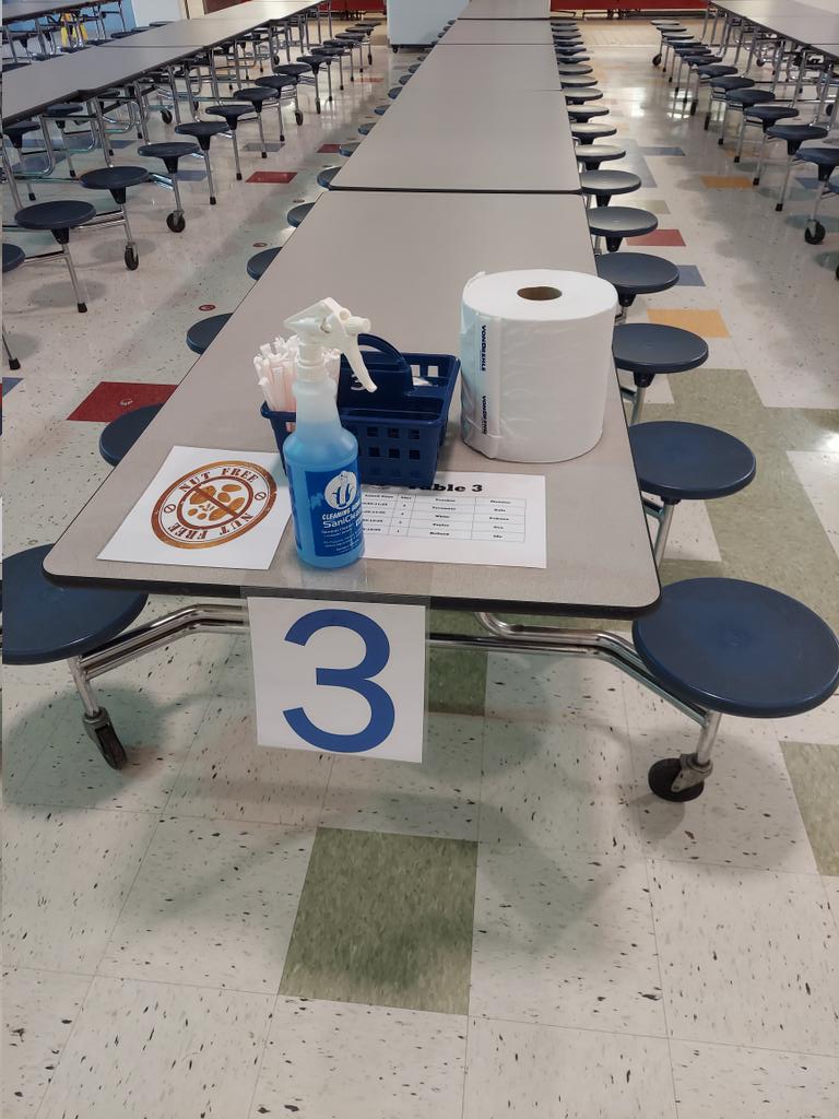 IvolynB's tweet photo. We're elated to host our @PatriotsPearce in the Cafeteria today!
Shoutout to our TAs for getting our Cafe ready! ๐ for yourselves!
#Patriotsstrong https://t.co/9oSPp9W1Ie