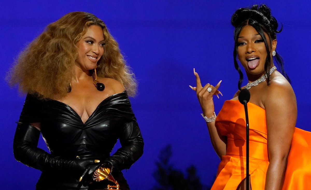 One year ago today, Megan Thee Stallion attended the 63rd Annual Grammys. She became the first female rapper to win ‘Best New Artist’ since Lauryn Hill in 1999.

Additionally, she took home ‘Best Rap Song’ &amp; ‘Best Rap Performance’ for “Savage” featuring Beyoncé.