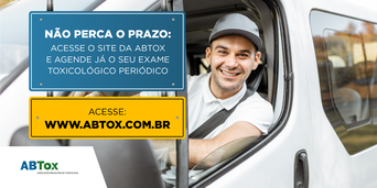 abtoxoficial's tweet photo. Os motoristas com CNH C, D e E perguntam: caso seja realizado o exame antes do vencimento da CNH, é preciso fazer um novo exame ao emitir o documento?​ A resposta é: o exame toxicológico periódico pode ser feito com fins de renovação da CNH em até 90 dias após a data da coleta. https://t.co/mAbqo393YH