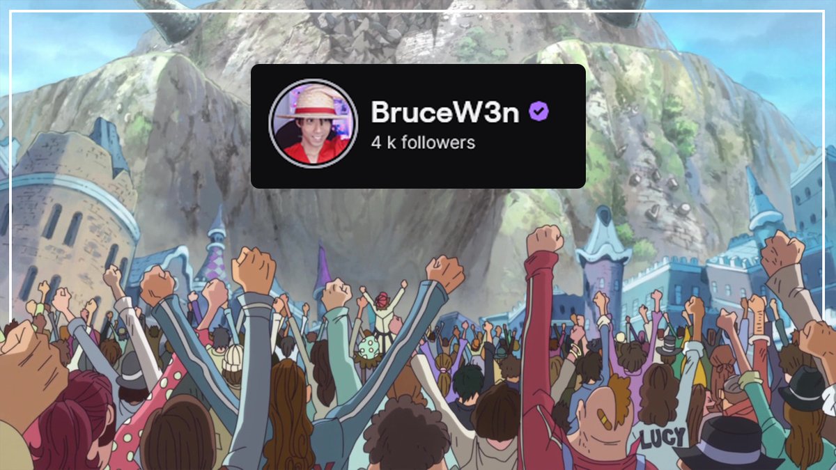 onepiecefeed_'s tweet photo. Let's gooo on est 4000 sur #twitch #twitchfr 
Merci la commu #seaofthieves on avance ! 🥰 https://t.co/FwtY64FTjH