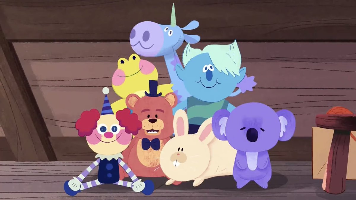 Finally got screenshots of this. Freddy Fazbear is present in the titular character’s plushie collection in the Disney Channel Series “The Ghost and Molly McGee.”