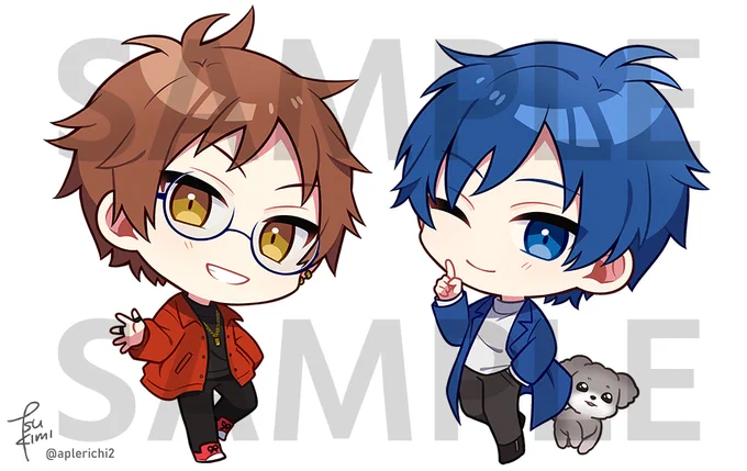【お仕事】
シャノワール様の限定グッズデフォルメイラストを描かせていただきました。
ご依頼ありがとうございました✨ https://t.co/oaty50Voxj 