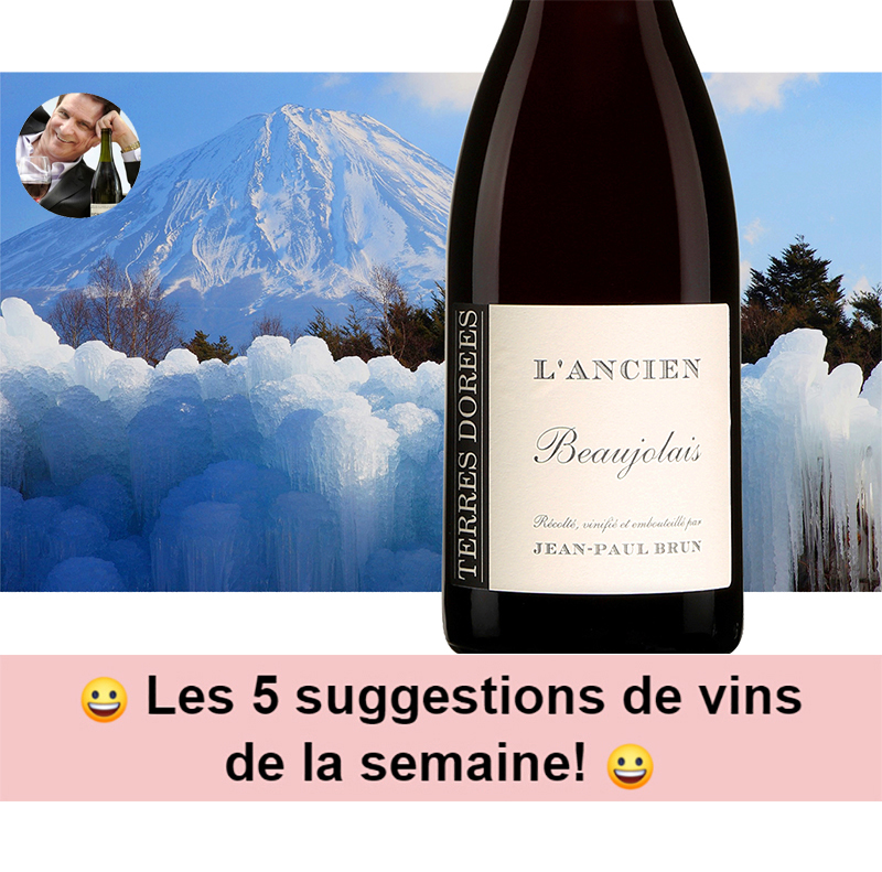 Ce beaujolais issu de vignes âgées de plus de 40 ans  fait partie des 5 #vins, en provenance de 5 pays différents, que je vous suggère d'essayer cette semaine. Voir la liste ici 👉👉 bit.ly/3i1t0pG #wine