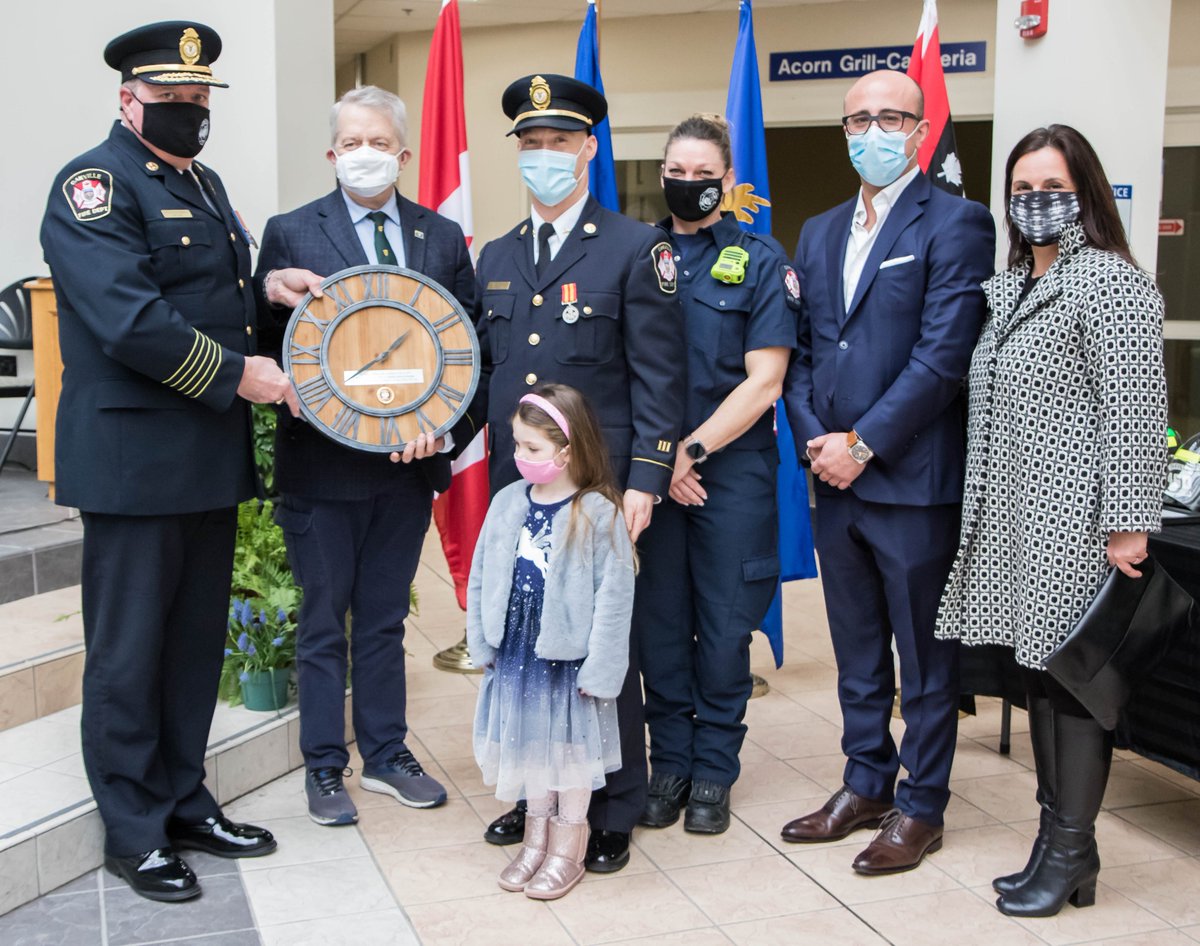 Time is precious.

Thank you, Captain Steve Knowles, for your life saving intervention and giving the gift of "more time."