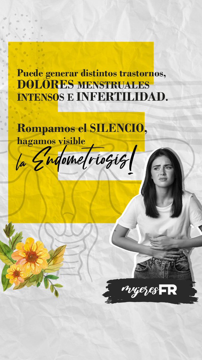 RubenEslaiman's tweet photo. 𝐃𝐢́𝐚 𝐌𝐮𝐧𝐝𝐢𝐚𝐥 𝐝𝐞 𝐥𝐚 𝐄𝐧𝐝𝐨𝐦𝐞𝐭𝐫𝐨𝐬𝐢𝐬

Si duele no es normal. 
1 de cada 10 mujeres sufren endometrosis.
Es necesario contar con una #LeyDeEndometriosisYa para garantizar el derecho a una buena calidad de vida.

💛💛💛 https://t.co/4xMPiO0OBQ