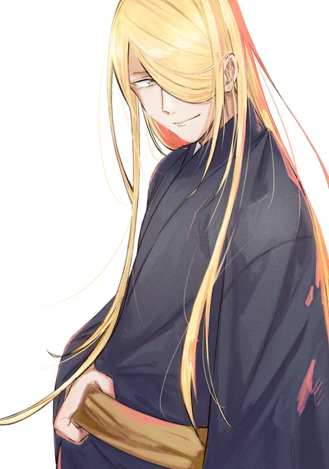 着流しあんど長髪のうぉさん 