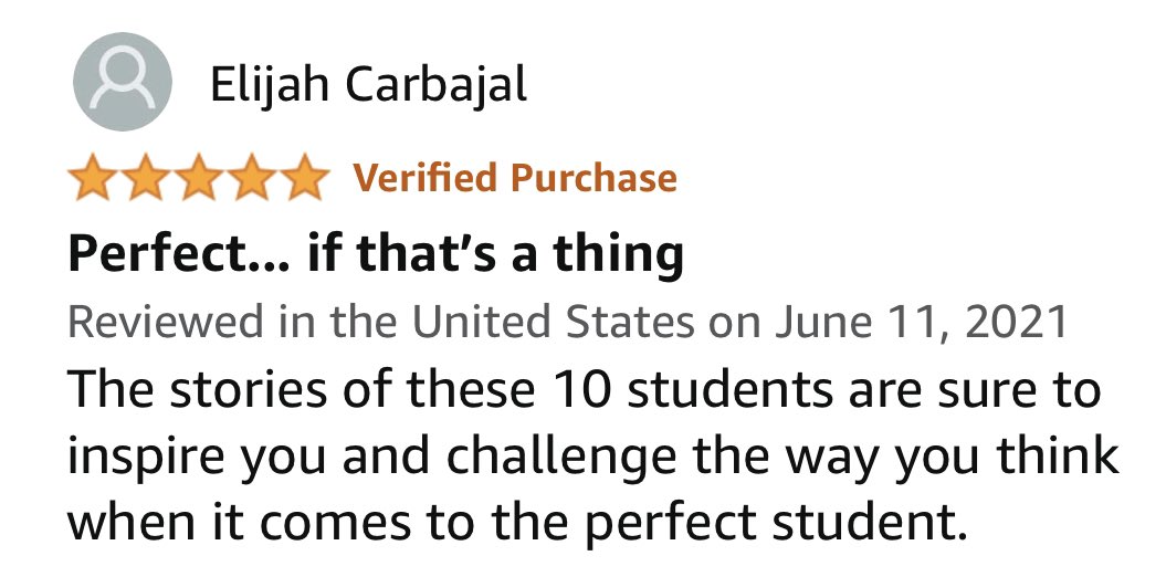 KevinLeichtman's tweet photo. Did you get your copy of “The Perfect Ten” yet?
https://t.co/9rqU4Mrg1k
It isn’t just my heart and soul in this book. It’s the work of love of ten of my students, their experiences, obstacles, and most importantly… their incredible perseverance! #PerfectTenEdu https://t.co/nhdJ4rpbXW