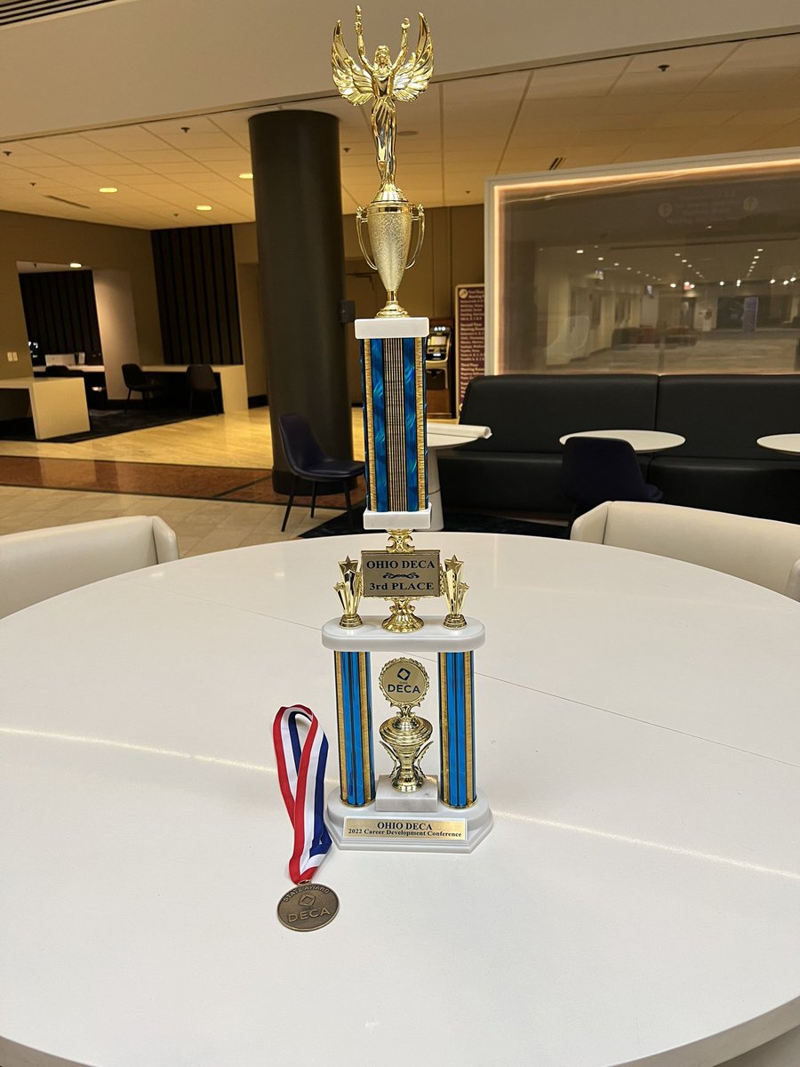 Congratulations to Eli Jones, 3rd place Ohio DECA CDC and ICDC qualifier in Principles of Finance Event! <a href="/BTiYS/">BT in Your School</a> <a href="/EdgewoodCougs/">Edgewood Schools</a>