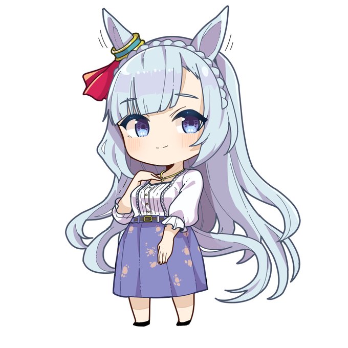 ご依頼で頂いたSDメジロアルダン
メジロアルダン人気ですね。今回は私服ver.で #ウマ娘 