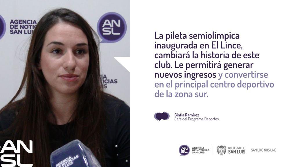 Declaraciones de la jefa del Programa Deportes, Cintia Ramírez.
Más información 👉🏻 bit.ly/ClubElLince-Pi…
#SanLuisNosUne #DeportesSanLuis
