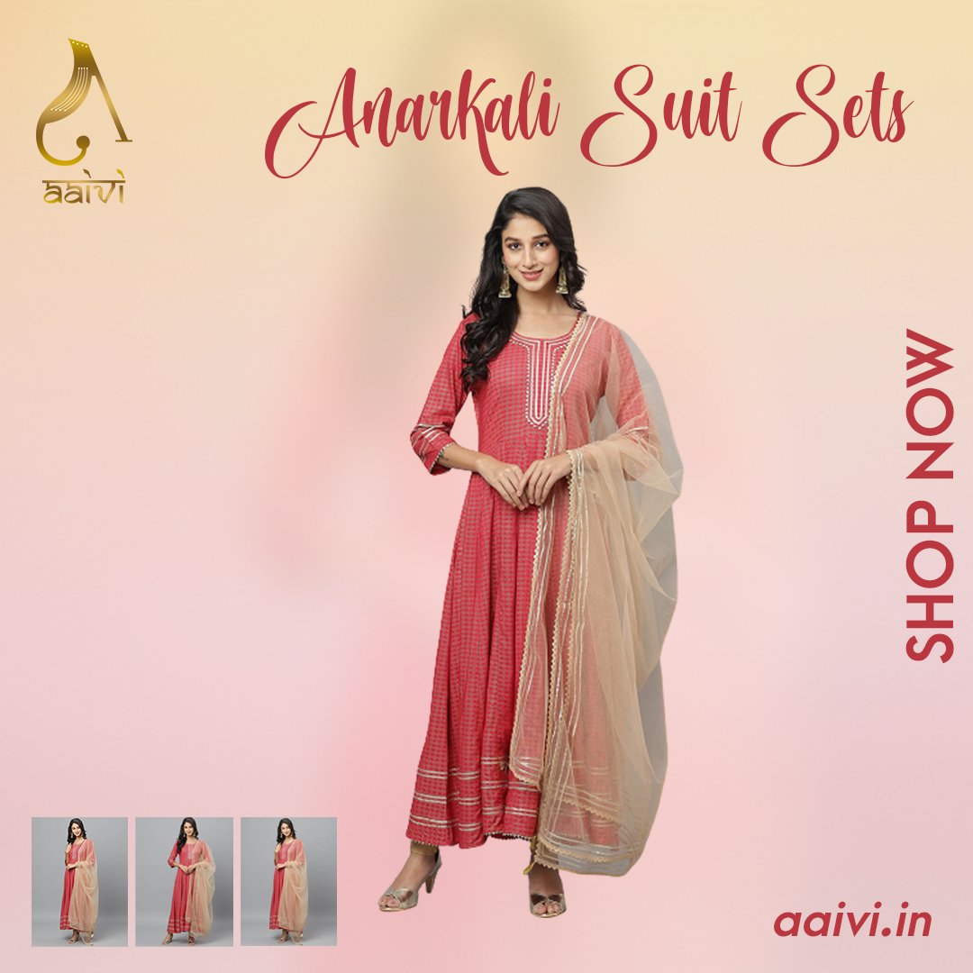 Aaiviapparels's tweet photo. Anarkali Suit Sets on festivals are great choice over ordinary outfits. Wear OOTD with aaivi.
Hurry Shop Now
SHOP NOW at: https://t.co/XJ1DOi8s8v

Only at-:@aaiviapparels

#womenfashion #fashion #style #onlineshopping #fashionstyle #womenstyle #fashionblogger #women https://t.co/idO3eYaq56