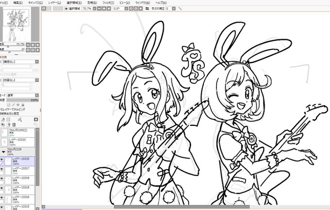 なるちゃん描くぞぉ～(進歩) 