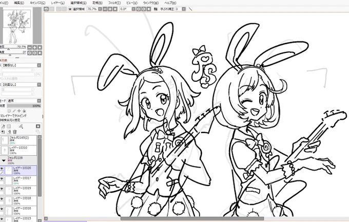 なるちゃん描くぞぉ～(進歩) 