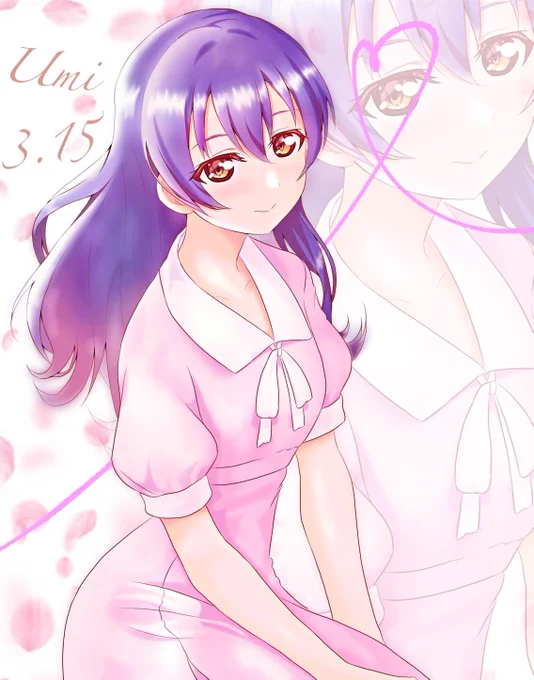 海未ちゃん誕生日おめでとう!!🎉💓
もうすぐ春なので桜っぽい雰囲気にしてみましたが…やっぱり海未ちゃんは最高に美人ですね!!
#園田海未生誕祭2022
#園田海未誕生祭2022 