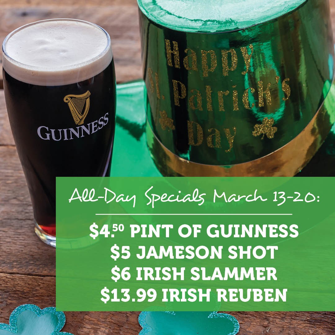 carolinalehouse's tweet photo. Why Limit St. Patrick's Day to one Day? We'd rather celebrate All Week Long!

#aleyeah #stpatricksday #pintup #yum #foodie #reuben #green #getgreen #weargreen #celebrate #hereforyou #neighborhood #community #keepcalmstaylucky #shamrock #irish #guinness #jameson #irishslammer https://t.co/glVdbbSTUt