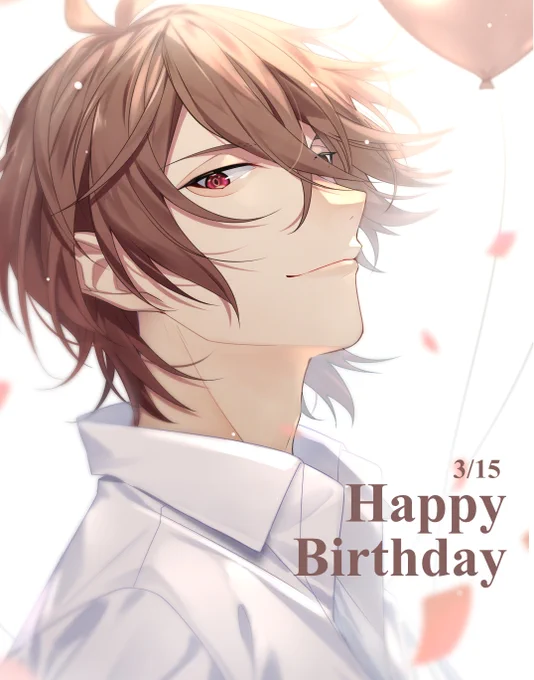 虎於お誕生日おめでとうございます!🎉
#御堂虎於生誕祭2022 