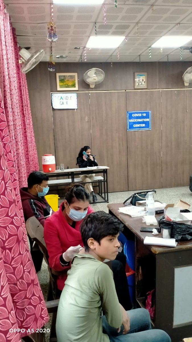 DMCentralDelhi's tweet photo. @DMCentralDelhi @DLCWCENTRAL WWO @anu_radha__ organized special vaccination camps for 15-18 yrs of children for 2nd dose at DMRC Children Home, Tis Hazari

#delhiFightsCorona
#CentralDelhiFightsCorona https://t.co/cThBlmaqih