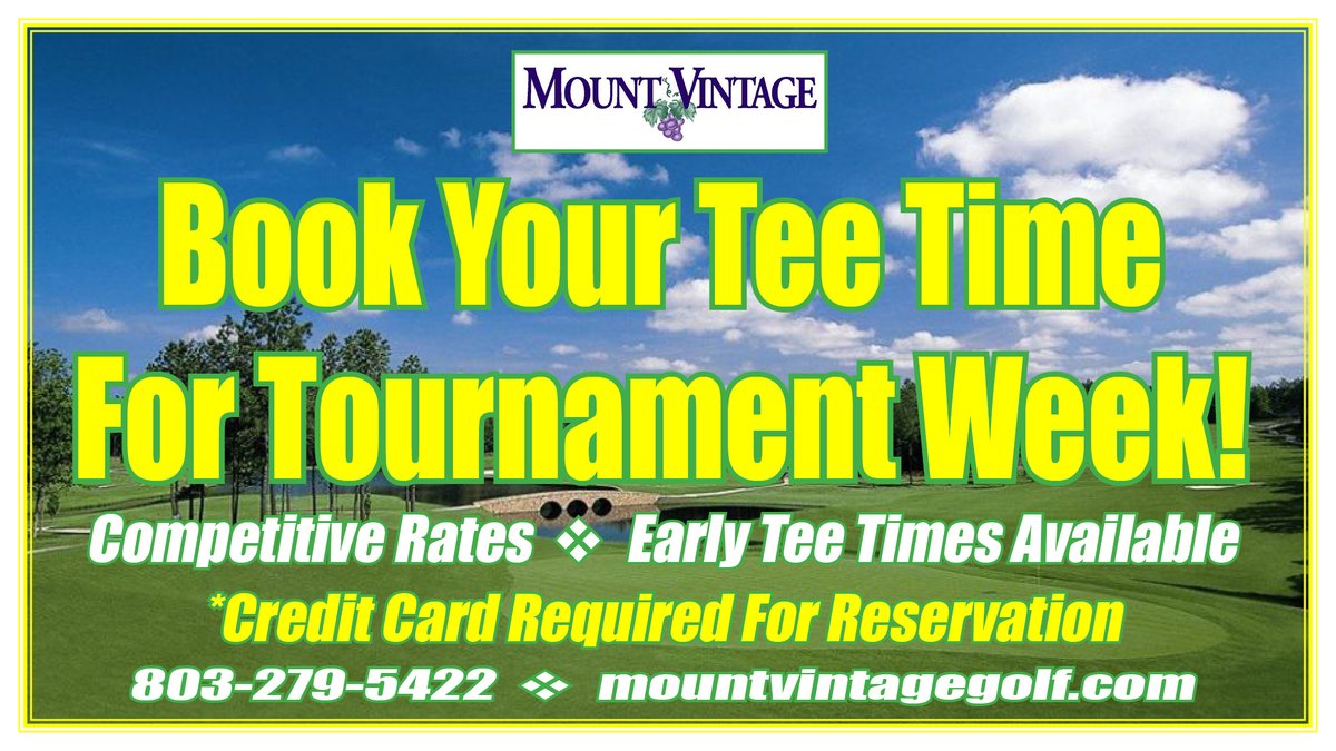 #vintage #mountvintage #golf #tournamentweek #golfnearme #golfaugusta #augustagolf #northaugustagolf #worththedrive #worthyourtime #worthyourdime #closerthanyouthink