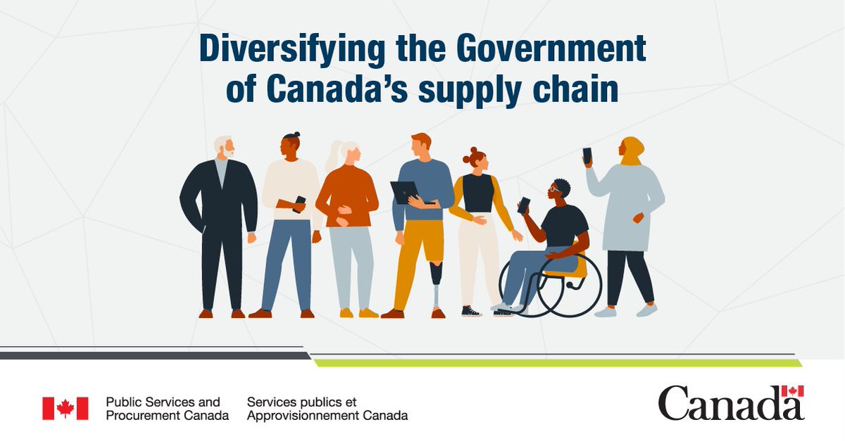 DoingBusinessGC's tweet photo. As part of our efforts to increase the diversity of bidders on federal government contracts, we’re seeking feedback from businesses owned or led by members of the #LGBTQ2+ community.
Share your input by March 31st! https://t.co/RUiFSloFeo
#SupplierDiversity #InclusiveGC #CdnBiz https://t.co/6KhDx82lHI