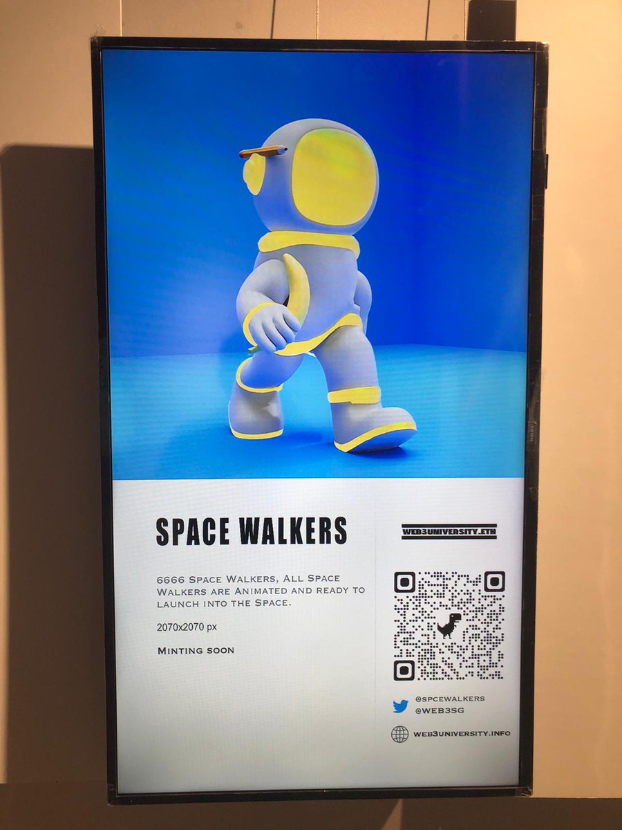 web3sg's tweet image. Web3sg x Space Walkers 👨‍🚀
We're giving away 10x Space Walkers whitelist spots! 
We are on a roll tonight.
To enter:

➤ Follow 
@web3sg 
@spcewalkers
@0xmeltdown 
➤ Like + RT
➤ Drop a comment for TW picker, don't always tag people, it can be annoying. 

14hours.