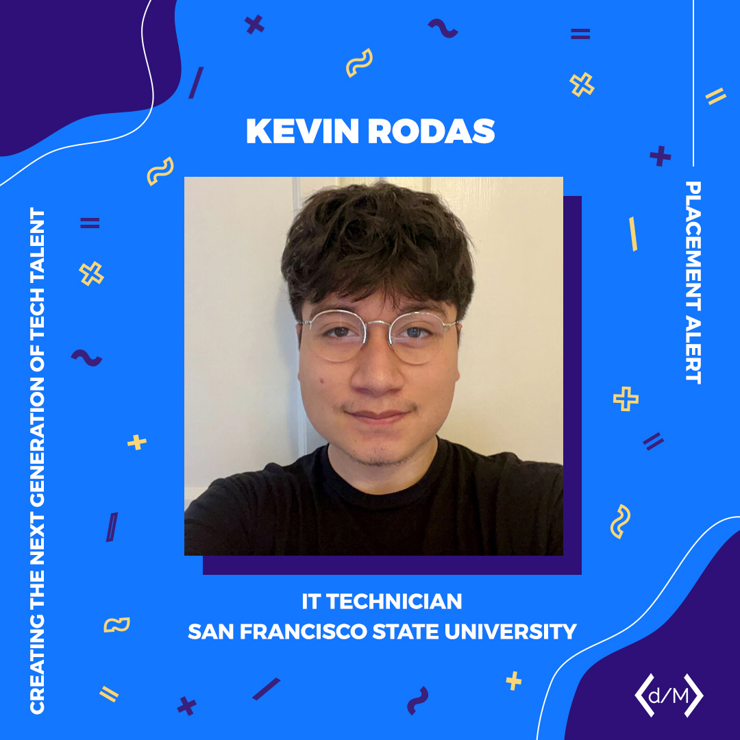 devmissionorg's tweet photo. Placement Alert! We are very excited to share that Kevin Rodas has join San Francisco State University's IT department as an IT Technician. Congratulations Kevin on earning this great position.
.
.
.
.
#placementalert #placement #newjob #alumni https://t.co/6oMf9ZDd8o