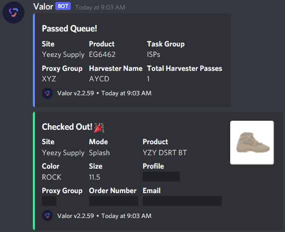 FedexRts's tweet image. +3 unlogged on Trickle so 12 total (all 11.5-14)
I think sale started at :03 so I ran for like 1 minute
@CSBotters 
@tricklebot @MEKRobotics @ValorAIO  
@DonutProxies @TheXYZStore