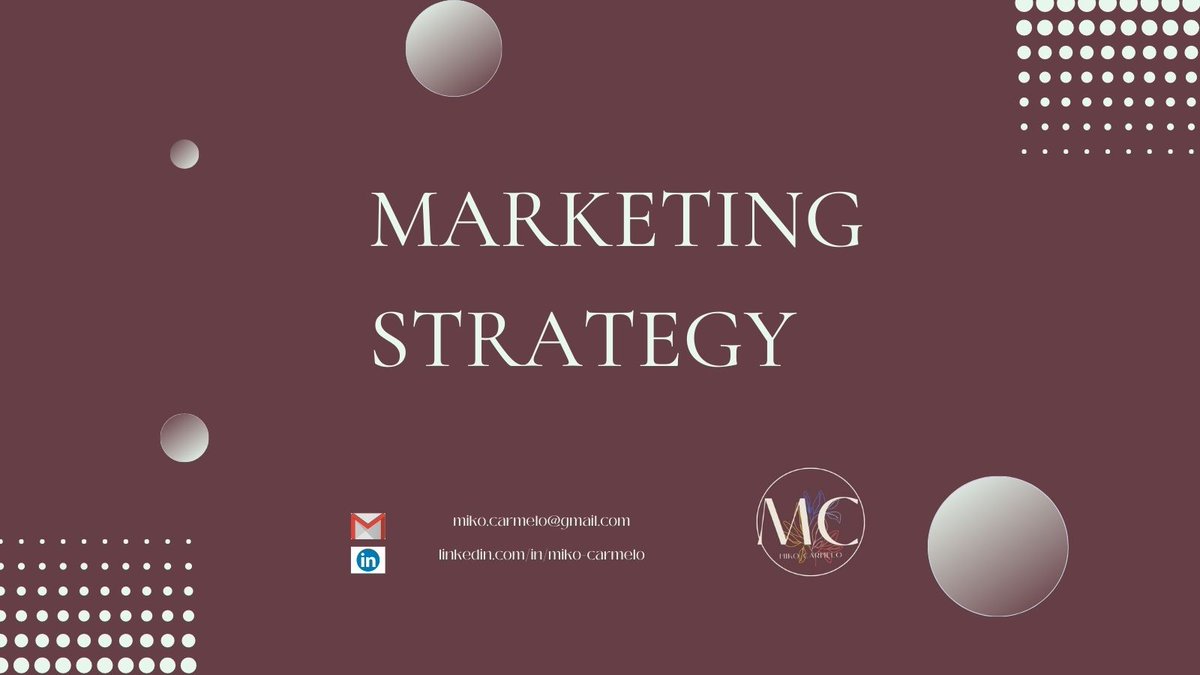 carmelo_miko's tweet photo. A marketing strategy is a plan of action or a course of direction usually implemented by a company to build or strengthen its positioning in the industry. 💪
Let's connect!
https://t.co/7IOKLCQXPH
#workingmom
#digitalmarketing
#marketingtips
#marketingstrategy
#sales https://t.co/WWdfSdZRUZ