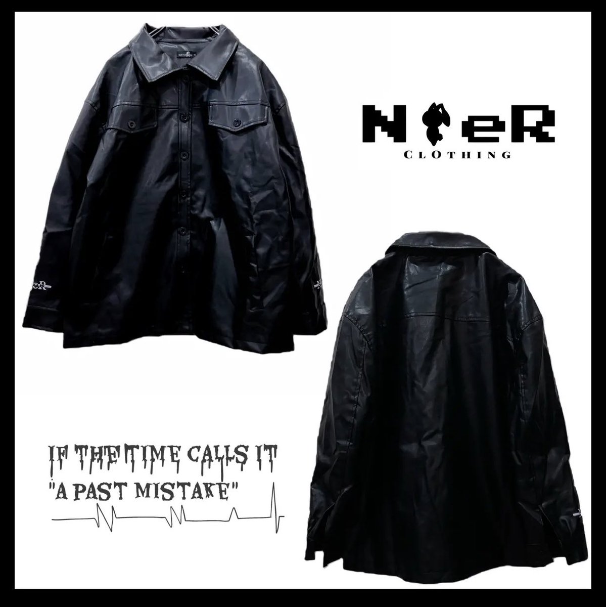 NieR_tokyo's tweet photo. 🎁本日〆切プレゼント企画🎁

【春用FAKE LEATHER JACKET】

🎁3名様にプレゼント🎁

ユニセックスアイテムです🐰

◼応募方法
フォロー(@NieR_tokyo) &amp; RT
◼締切〆  本日24時

※鍵垢の方も対象内です。
是非ご参加ください🙇‍♂️🙇‍♀️ https://t.co/zJOsdCkBaG