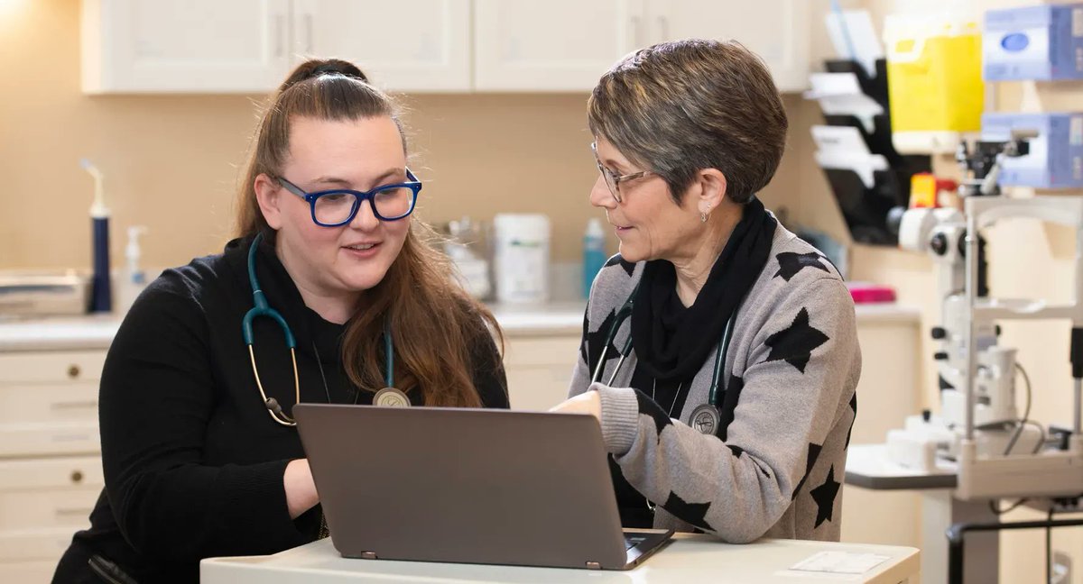 Doctors_NS's tweet photo. By mentoring med students and family medicine residents, Dr. Michelle Dow helps to ensure her rural community has the physicians it needs now, and a pathway to nurture and sustain doctors into the future: https://t.co/had6sbrSJu https://t.co/GRfm0PeLv6