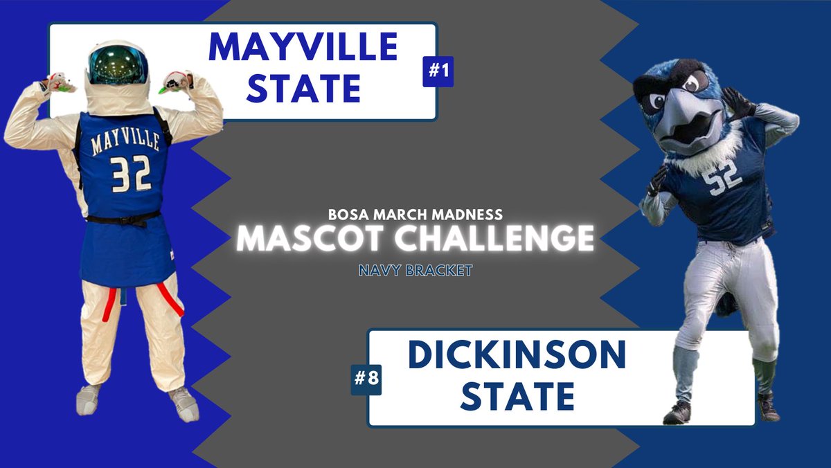 NorthStarBOSA's tweet photo. 𝐐𝐮𝐚𝐫𝐭𝐞𝐫𝐟𝐢𝐧𝐚𝐥𝐬⁣
𝘕𝘢𝘷𝘺 𝘉𝘳𝘢𝘤𝘬𝘦𝘵

#1 Mayville State 💫
vs.
#8 Dickinson State 🐦

vote below🗳⬇️ https://t.co/LqRemeJeCG