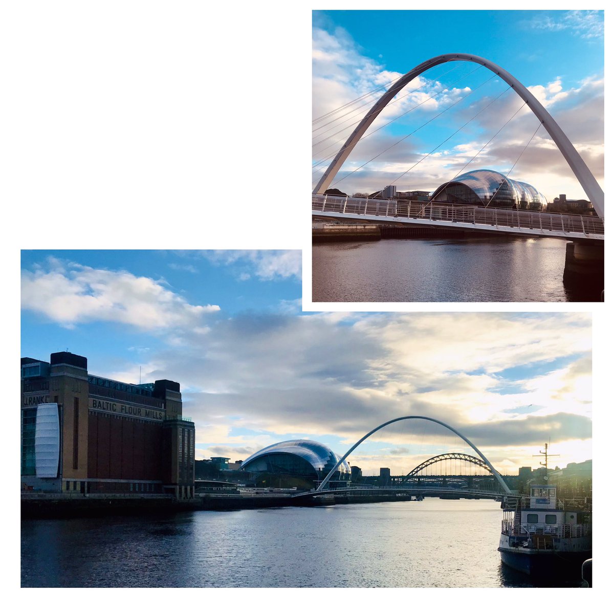 Lovely stroll along the #Newcastle quayside this evening….

a good airing after delivering @5050_Future training with a fab bunch <a href="/ToffeeFactoryUK/">Toffee Factory</a> 🙌🏻

#DiversityandInclusion