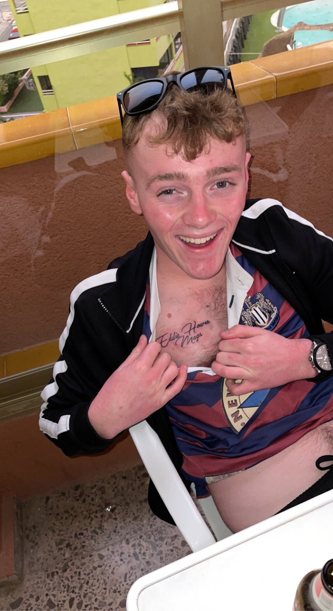 Eddie hows mags #benidorm <a href="/NUFC/">Newcastle United</a>