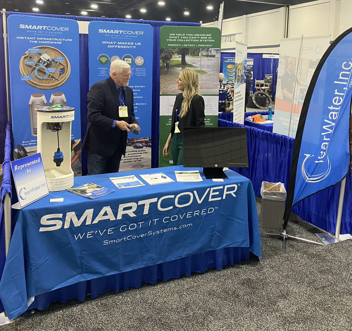 SmartCoverSys's tweet image. We are excited to announce our new partnership with @ClearWaterInc in Virginia and South Carolina! #partnership #teamwork #water