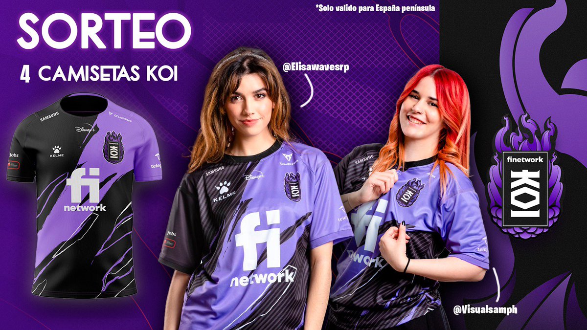 VisualsAmph's tweet photo. VALE A VER, ESTO HAY QUE CELEBRARLO NO?😈

Y... SERÁ... SORTEANDO 4 CAMISETAS DE @KOI💜
Os cuento... Es fácil 🔥
Lo único que tenéis que hacer es RT+FOLLOW en TWITTER:

📌@Elisawavesrp 
📌@VisualsAmph
📌@KOI 

Cuéntanos que campeón de Lol quitarías y por qué🤔 

MUCHA SUERTE JÉ✨ https://t.co/dTJC8c2ZUh